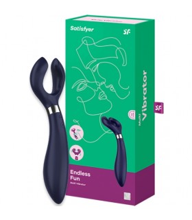 SATISFYER AMUSEMENT SANS FIN BLEU