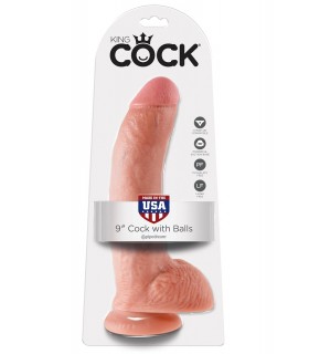 9" COCK WITH BALLS LIGHT