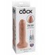 KING COCK UNCUT PENE REALÍSTICO 6&quot; (15 CM)