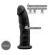 SILEXD SILICONE DILDO MODELLO 2 9" NERO