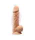 SILEXD USB VIBRATORE IN SILICONE MODELLO 4 8'5" FLESH