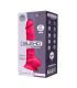 SILEXD USB SILIKON VIBRATOR MODELL 1 8" ROSA