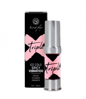 TRIPLE X - 3 IN 1 UNISEX PLEASURE ENHANCER GEL 15 ML