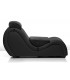 POSTURAS SOFA COUCH CHAISE LOUNGE SCHWARZ