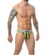 YELLOW-BLACK SPORTS JOCKSTICK XXL