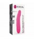 VIBRADOR SILICONA RECARGABLE S ROSA