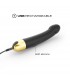 GOLDEN RECHARGEABLE SILICONE VIBRATOR