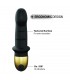 VIBRADOR RECARGABLE MINI LOVER NEGRO-ORO