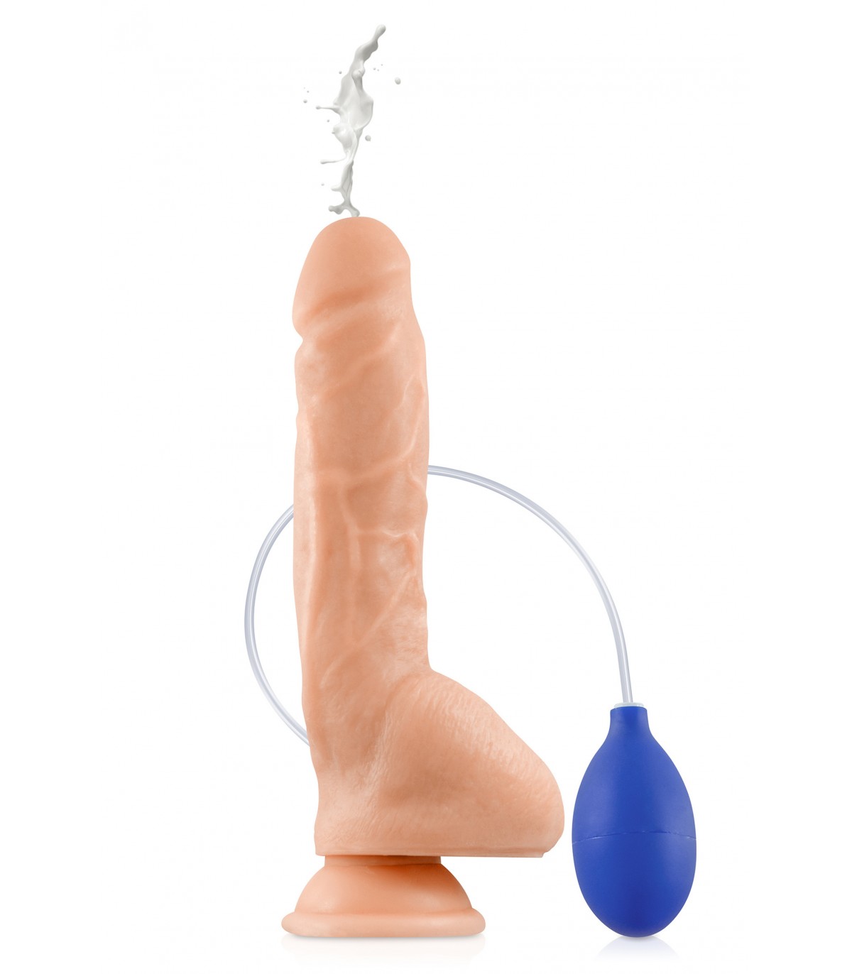 PENE REALÍSTICO EYACULADOR ROBY 23 CM