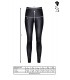 LEGGINGS CON CERNIERA NERI MADDALENA XL