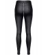 LEGGINGS CON CERNIERA NERI MADDALENA XL