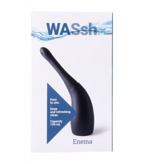 ENEMA LIMPIEZA ANAL NEGRA 190 ML