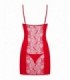 HEARTINA CHEMISE & THONG RED 2XL/3XL