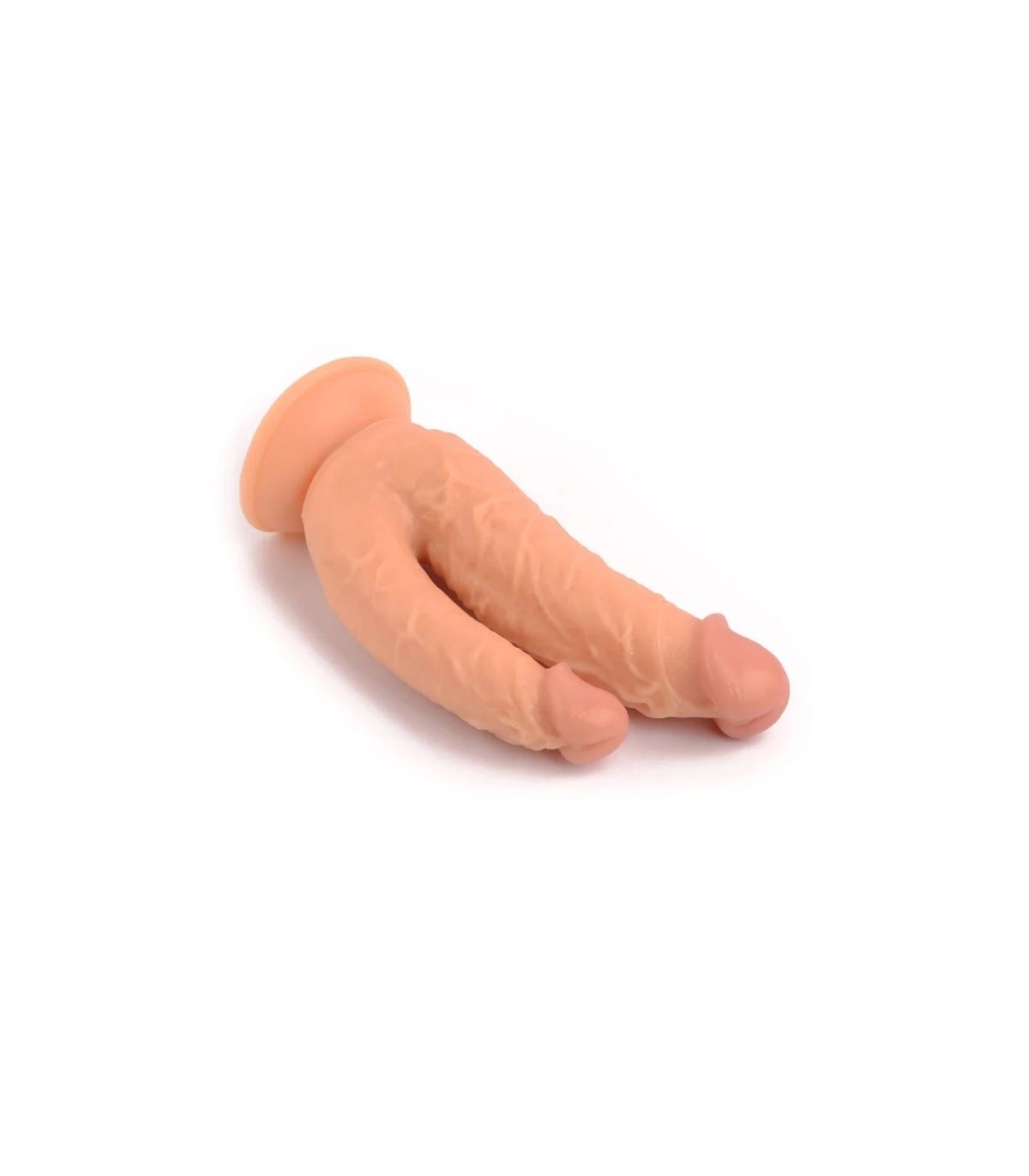 PENE REALÍSTICO DOBLE PENETRACIÓN FLESH 21 CM