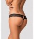 SHIBU ouvert Tanga schwarz S/M