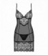 ALLURIA CHEMISE & THONG S/M