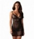 ALLURIA CHEMISE & THONG S/M