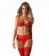 HEARTINA 3-PCS SET RED S/M