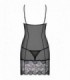 ALLURIA CHEMISE & THONG L/XL