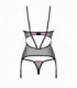 NOVENES CORSET & THONG  XS/S