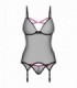 NOVENES CORSET & THONG M/L