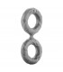 DOUBLE C-RING - GRAY - MEDIUM