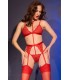 CR4713 SET 4 PIEZAS ROJO XL