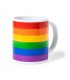 MUG EN CÉRAMIQUE AVEC DRAPEAU LGTB