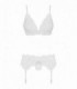 810-SEG-2 3-TEILIGES SET WEISS S/M