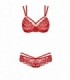 860-SET-3 ENSEMBLE 2 PIÈCES ROUGE S/M