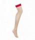 S814 STOCKINGS RED S/M