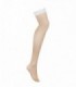 S814 STOCKINGS WHITE S/M