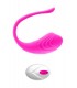 RECHARGEABLE PINK VIBRATING EGG WITH CONTROL