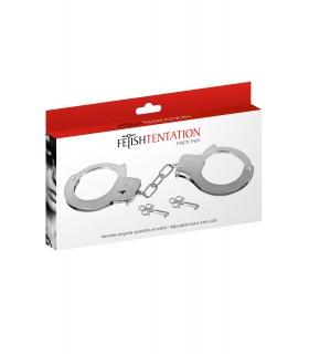 ADJUSTABLE METAL HANDCUFFS