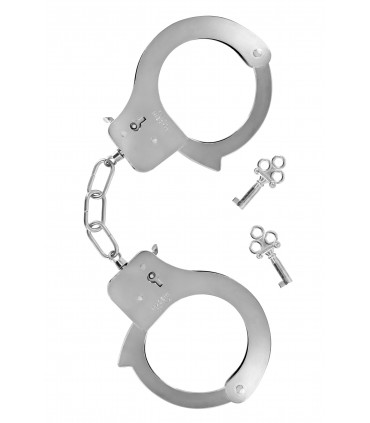 ADJUSTABLE METAL HANDCUFFS