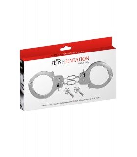 SHORT METAL HANDCUFFS FOR BEGINNERS