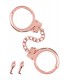 PREMIUM METAL PINK HANDCUFFS