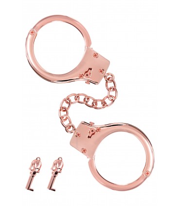 PREMIUM METAL PINK HANDCUFFS