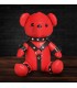 PELUCHE GIMP BEAR - ROSSO