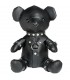 PELUCHE GIMP BEAR - BLACK