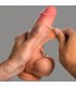 REALISTIC DILDO WITH TESTICLES REAL SKIN FLESH 20'32 CM