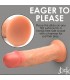 REAL SKIN FLESH REALISTIC DILDO 20'32 CM