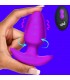 VIBRATING AND ROTATING PLUG WITH PURPLE USB CONTROL