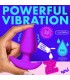 VIBRATING AND ROTATING PLUG WITH PURPLE USB CONTROL