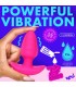 PLUG VIBRADOR Y ROTADOR C/ MANDO USB ROSA