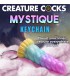 PORTE-CLÉS EN SILICONE LICORNE MYSTIQUE