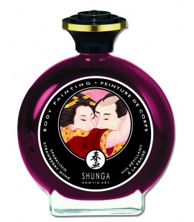 SHUNGA BODY PAINT STRAWBERRY/CHAMPAGNE 100ML