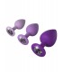 HER LITTLE GEMS TRAINER SET PURPLE