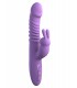 HER THRUSTING SILICONE RABBIT PURPLE