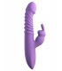 HER THRUSTING SILICONE RABBIT PURPLE